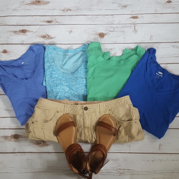 Tops - Set of 5 XL tees.